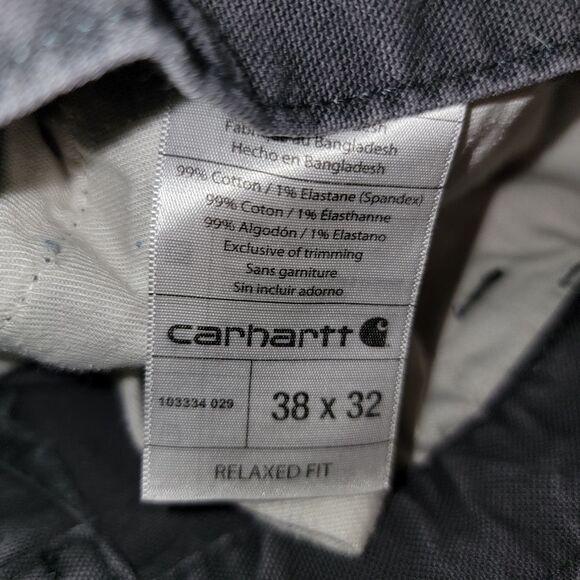 CARHARTT Rigby 38x32 Relaxed Fit Pants - Picture 8 of 8